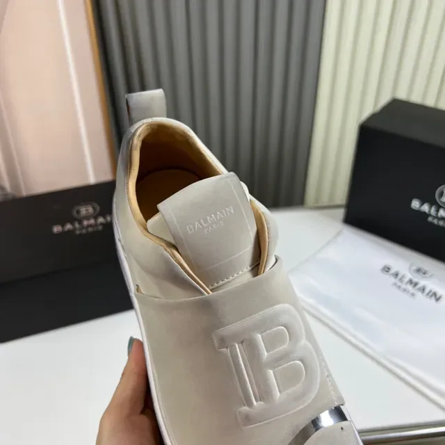 Balenciaga Speed Trainer baskets lifestyle argent métallique slip-on 4