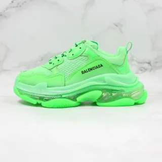 Balenciaga Triple S Neon Green tênis grossos