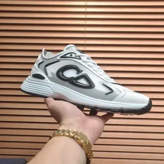 Balenciaga White Black Oversized Monogram Logo Sculpted Ribbed Midsole Lifestyle Sneakers