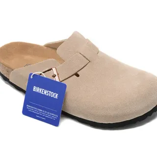 Birkenstock Arizona भेज स्यूड क्लॉग
