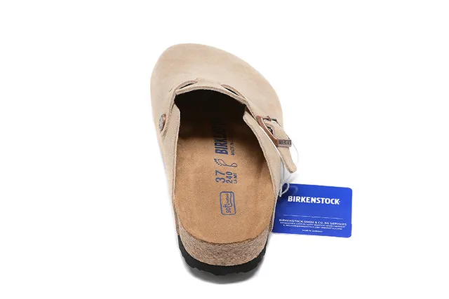 Birkenstock Arizona Beige Suede Clog 4