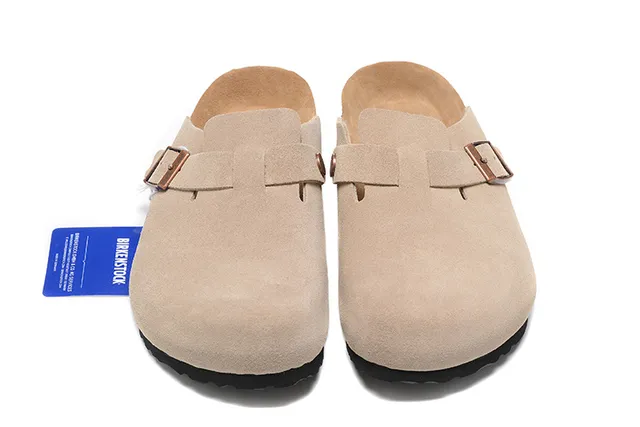 Birkenstock Arizona Beige Suede Clog 5