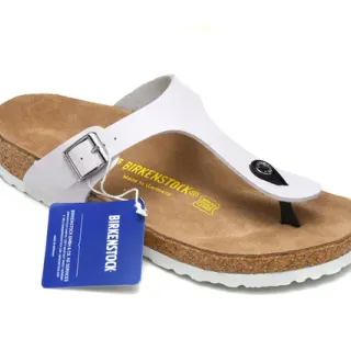 Birkenstock Arizona White केजुअल सैंडल्स