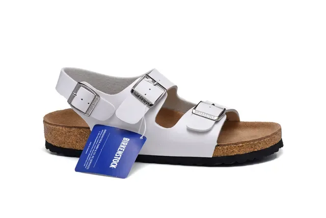 Birkenstock Arizona Sandalias Casuales Blancas 2