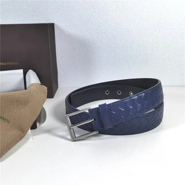 Bottega Veneta Intrecciato বুনন চামড়ার বেল্ট 17