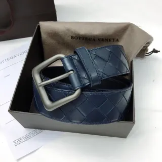 Bottega Veneta Intrecciato বুনা চামড়ার বেল্ট