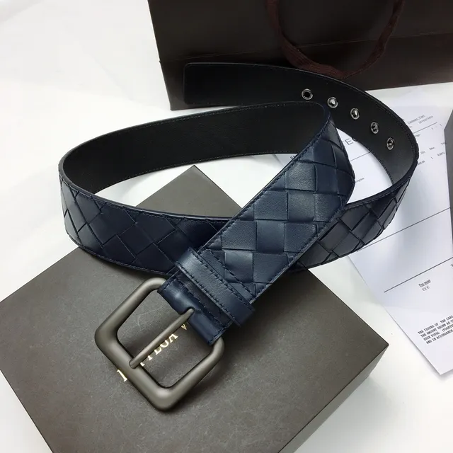 Bottega Veneta Intrecciato Woven Leather Belt 9