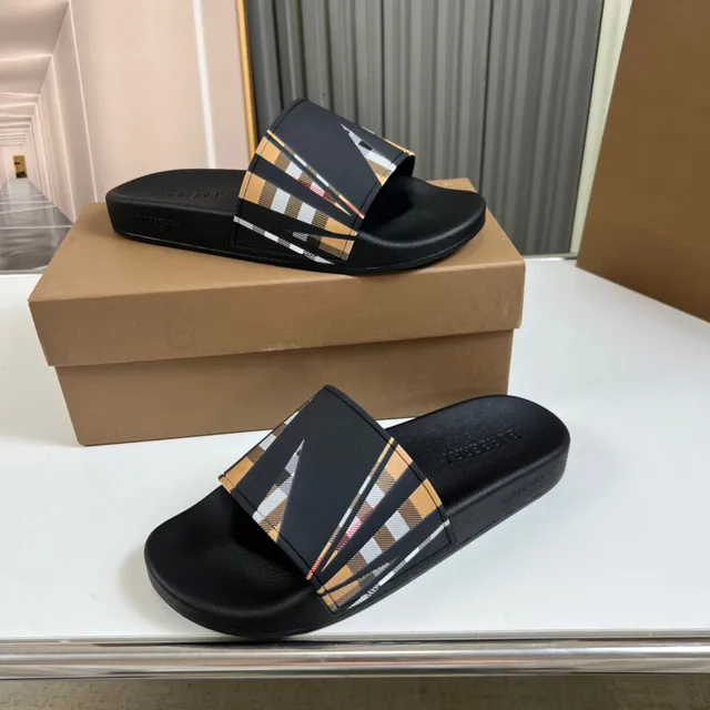 Burberry carreaux maison glisse chaussure 4