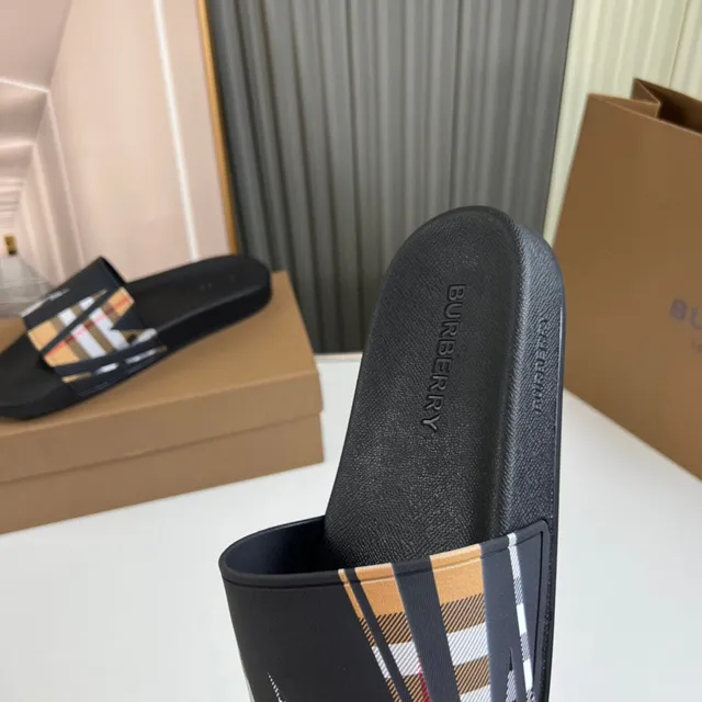 Burberry carreaux maison glisse chaussure 8