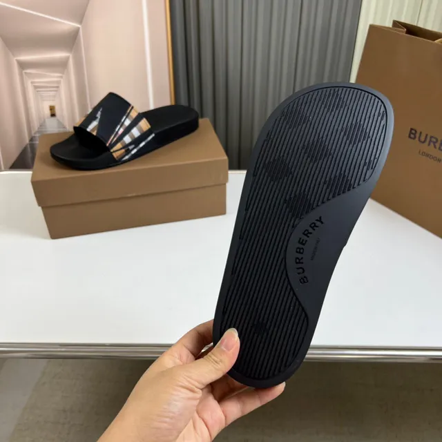 Burberry carreaux maison glisse chaussure 9