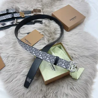 Burberry TB Monogram Ceinture en cuir réversible