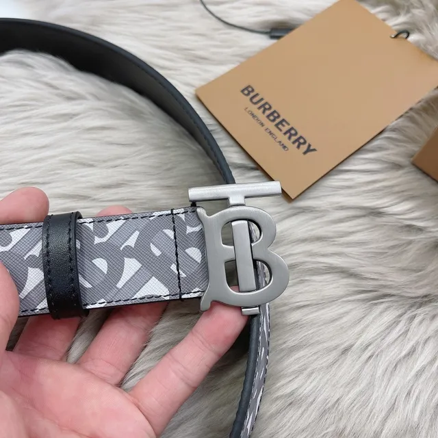 Burberry TB Monogram Ceinture en cuir réversible 3