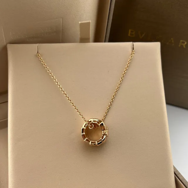 Bvlgari B.zero1 Triple Cylinder Diamond Pendant Necklace 5