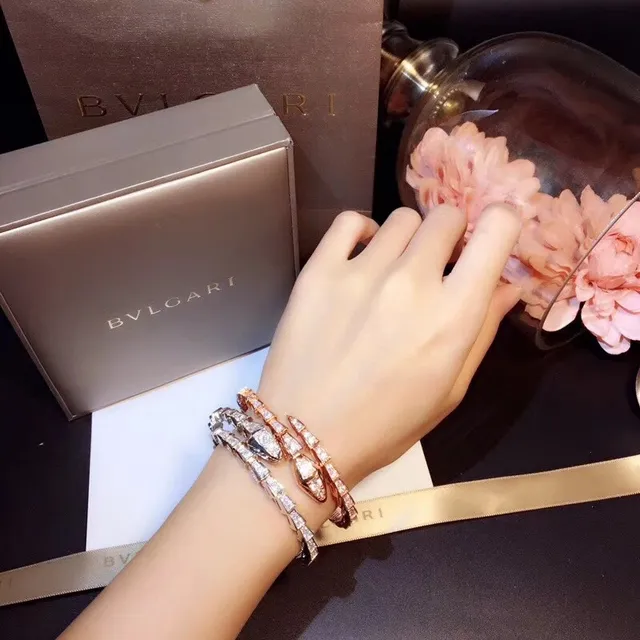 Bvlgari Pulsera de oro y plata con coils serpentina articulados Tubogas-Style Links 2