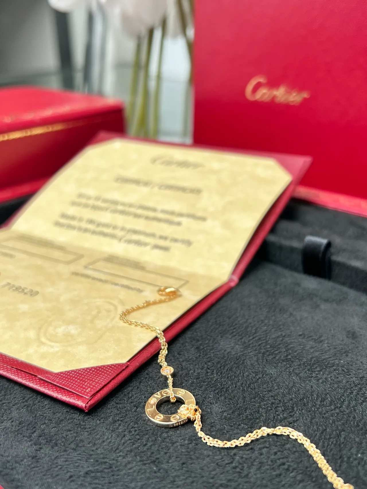 Cartier Juste un Clou সোনার কালো চেইন লিঙ্ক খোলা চক্রাকার মোটিফ ব্রেসলেট 4