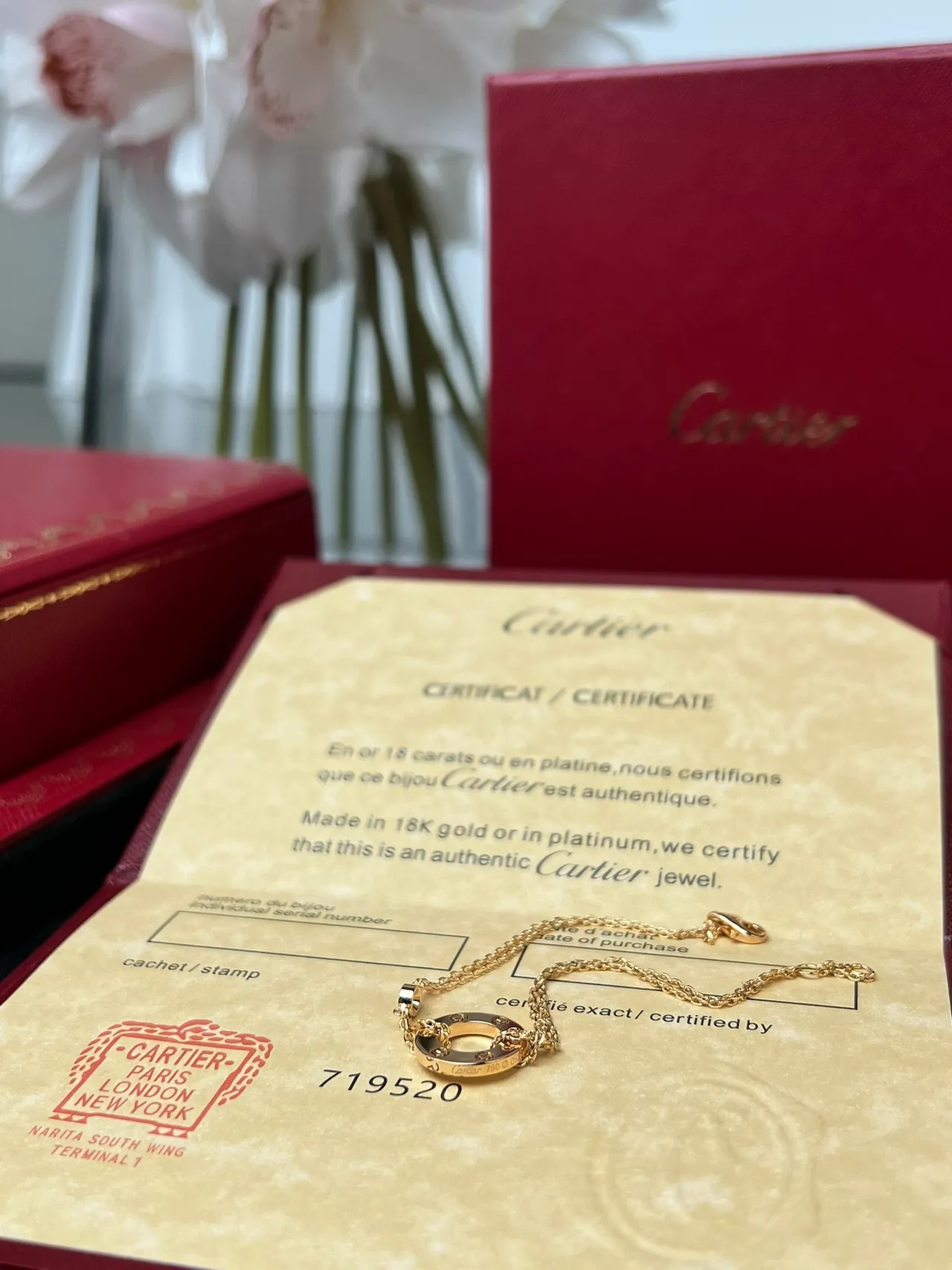 Cartier Juste un Clou সোনার কালো চেইন লিঙ্ক খোলা চক্রাকার মোটিফ ব্রেসলেট 5