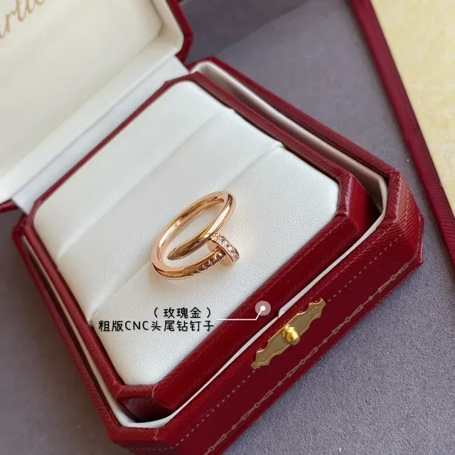 Cartier Juste un Clou Pavé Diamond Yellow Gold Ring 4