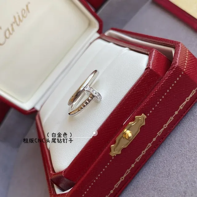 Cartier Juste un Clou Pavé Diamond Yellow Gold Ring 8