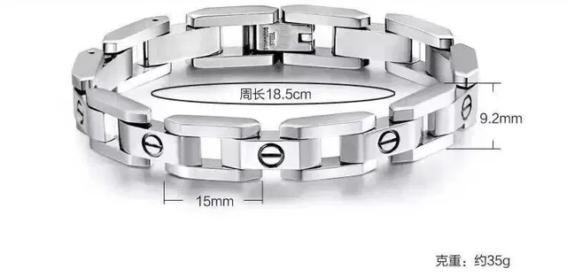 Bracelet Cartier Love Or Rose Or Jaune Argent Métal Bracelets 2