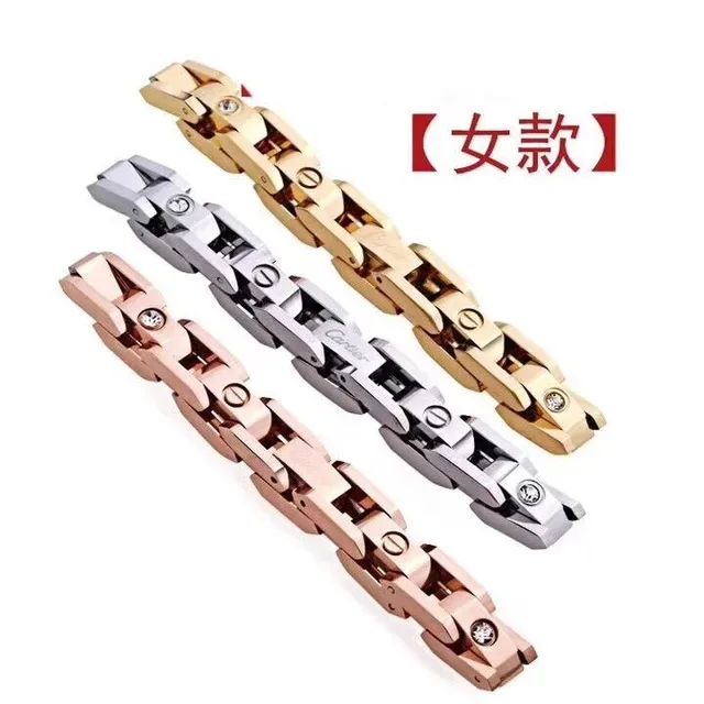 Bracelet Cartier Love Or Rose Or Jaune Argent Métal Bracelets 9