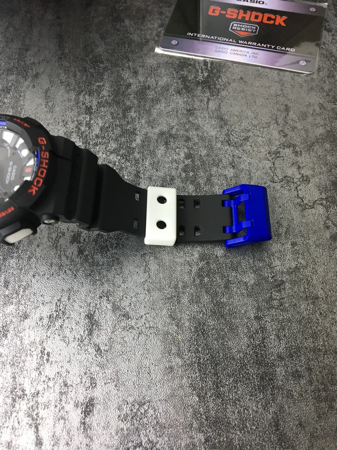 Casio G-Shock GA-100 Black Orange Blue Sports Watch 3