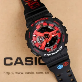 Casio G-Shock GA-110 红黑 运动手表