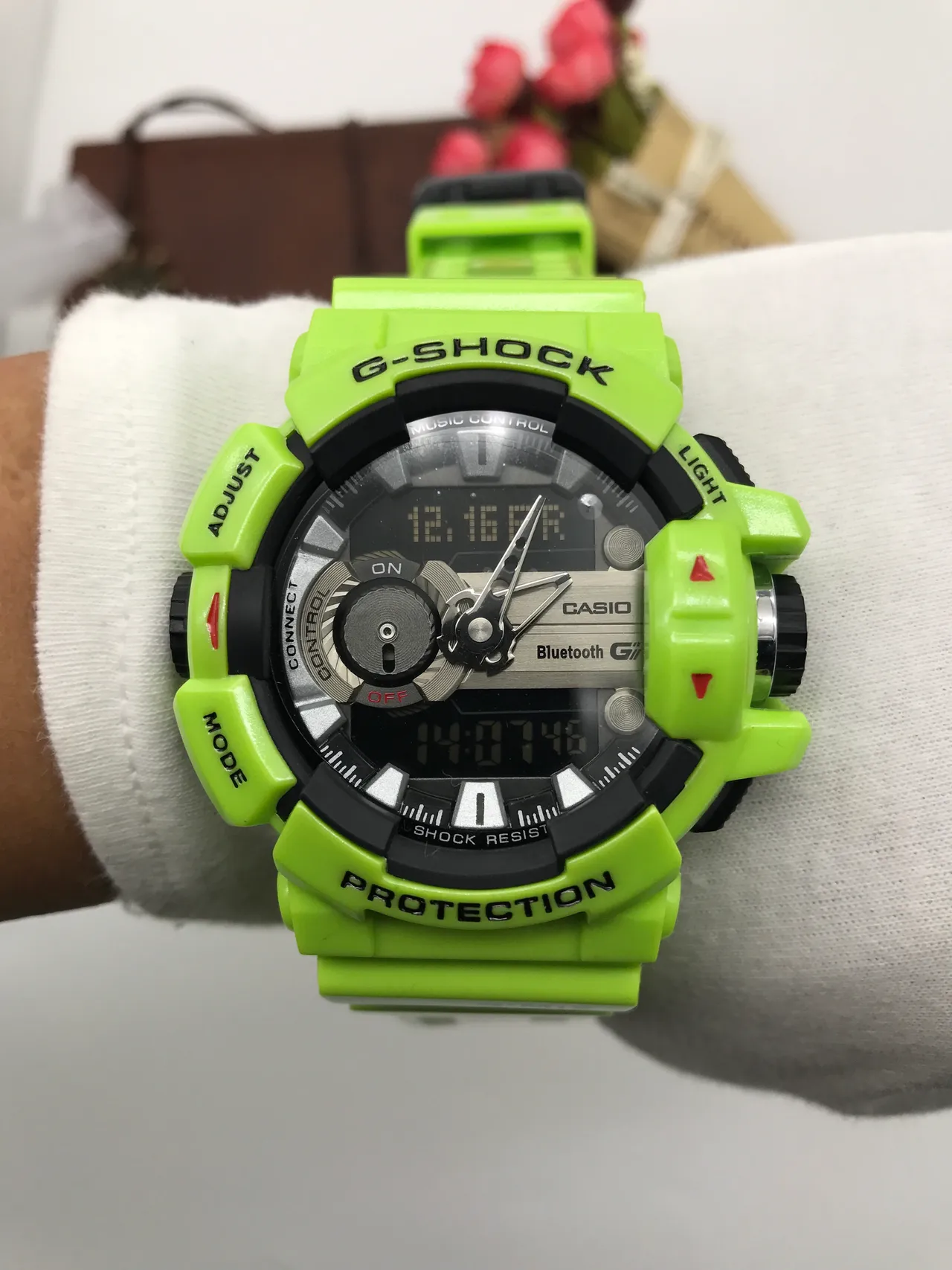 Casio G-Shock GBA-800 Lime Green 运动手表 3