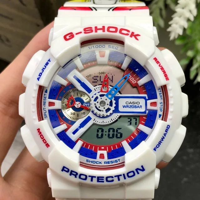 कासियो G-Shock RX-78-2 Gundam सहयोग स्पोर्ट्स वॉच 6