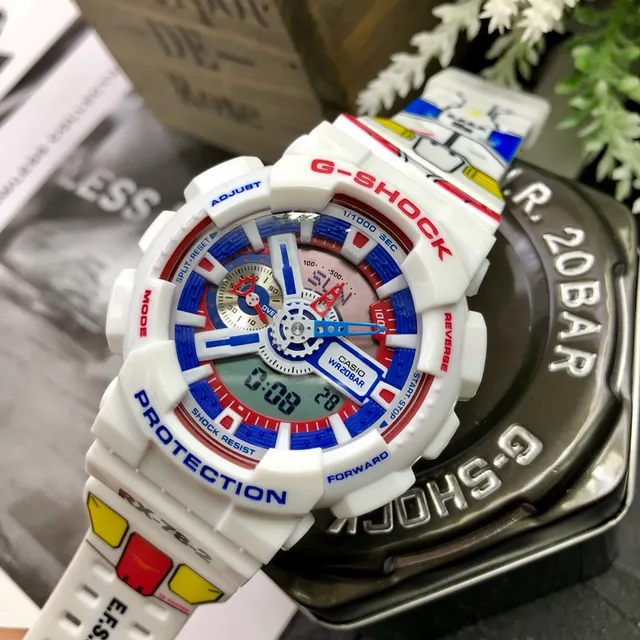 कासियो G-Shock RX-78-2 Gundam सहयोग स्पोर्ट्स वॉच 7