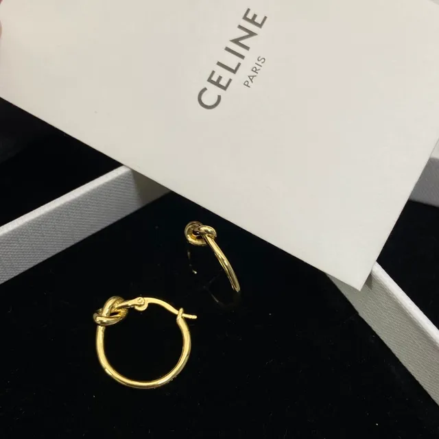 Celine nudo mini aro ouro preto fechamento 6