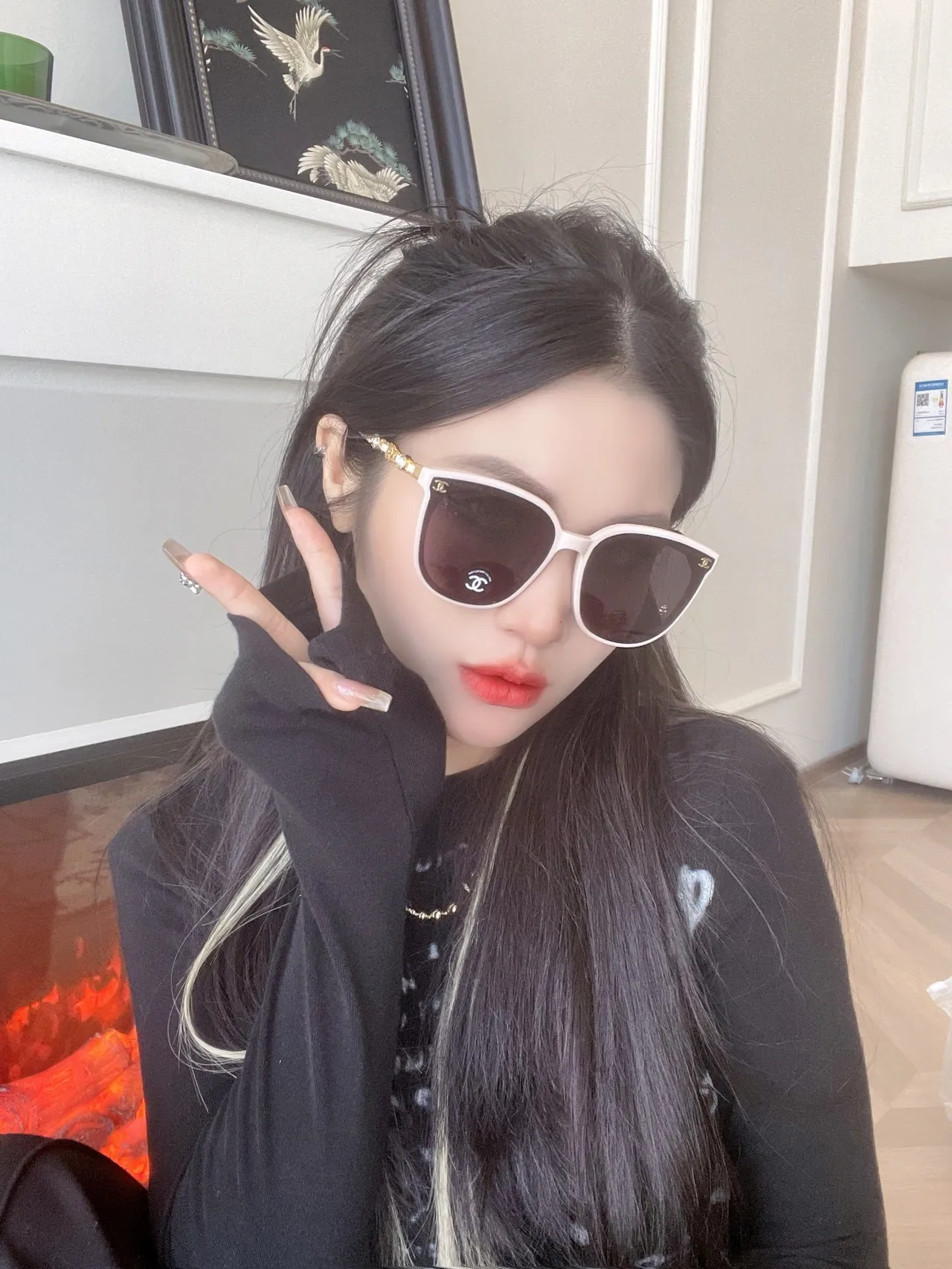 Chanel Brown Gold Tortoiseshell Acetate Gradient Lenses Sunglasses 3
