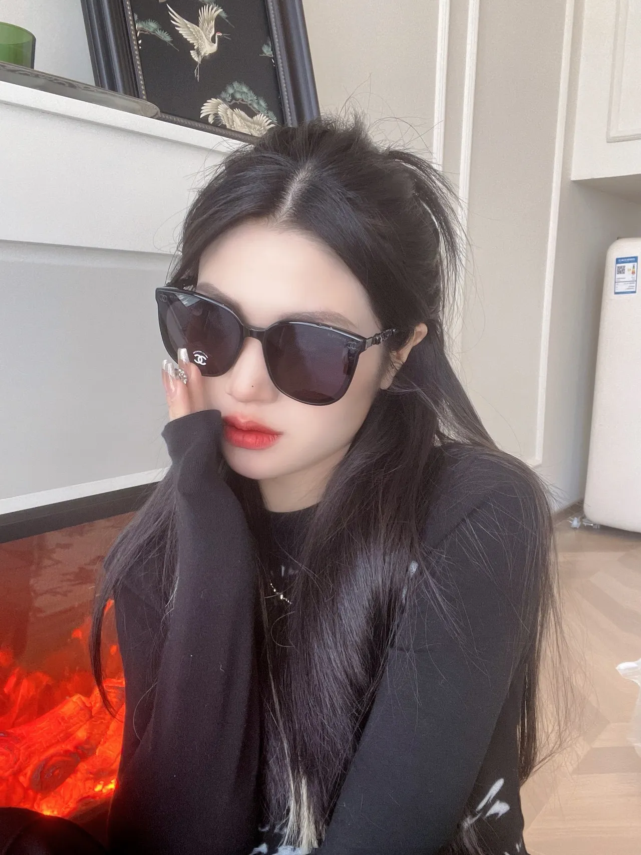 Chanel Brown Gold Tortoiseshell Acetate Gradient Lenses Sunglasses 5