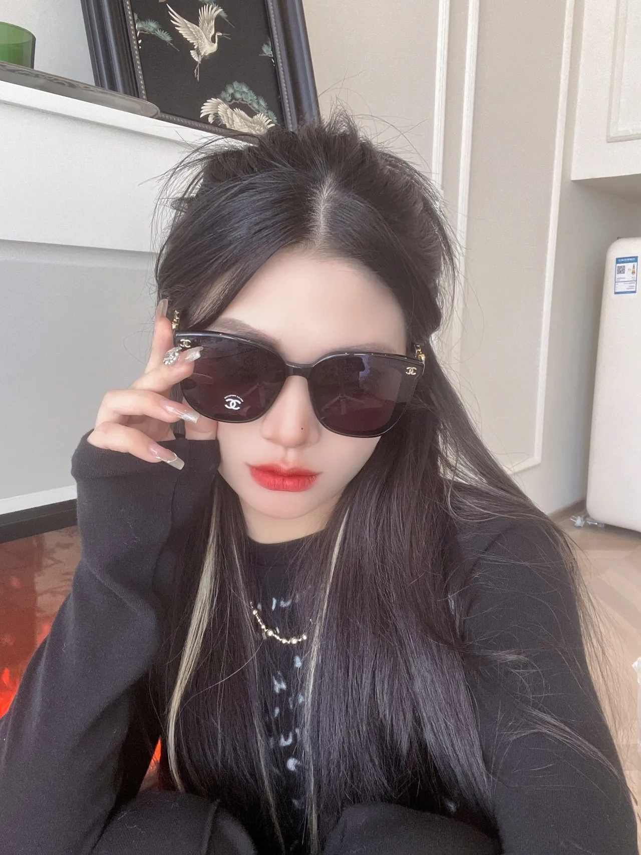 Chanel Brown Gold Tortoiseshell Acetate Gradient Lenses Sunglasses 8