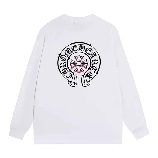 Chrome Hearts Circular Crest Graphic Long-Sleeve T-Shirt 7