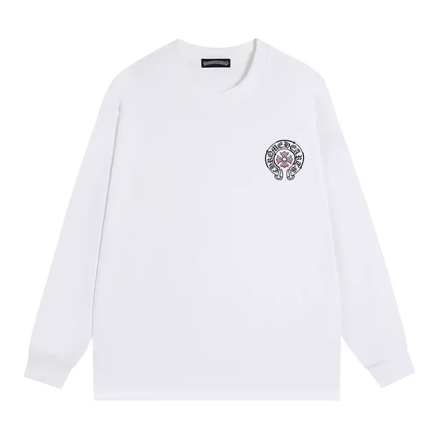 Chrome Hearts Circular Crest Graphic Long-Sleeve T-Shirt 8