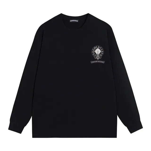 Chrome Hearts Circular Crest Graphic Long-Sleeve T-Shirt 5