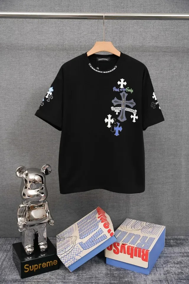 Chrome Hearts Cross Print White T-Shirt 3