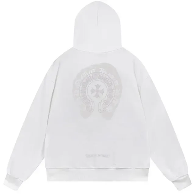 Chrome Hearts Graphic Back Black Hoodie 2