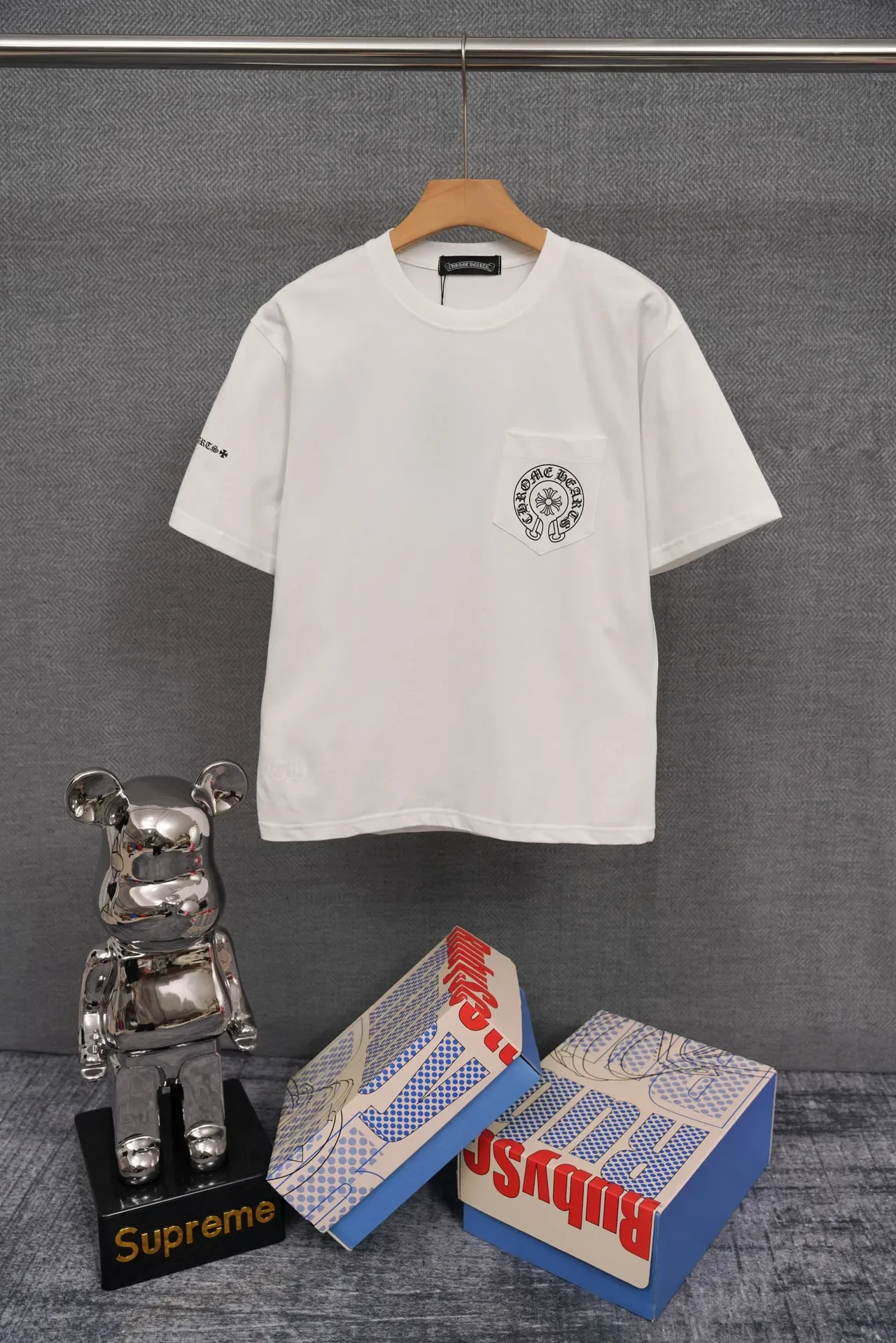 T-shirt oversize imprimé graphique Chrome Hearts Las Vegas 2