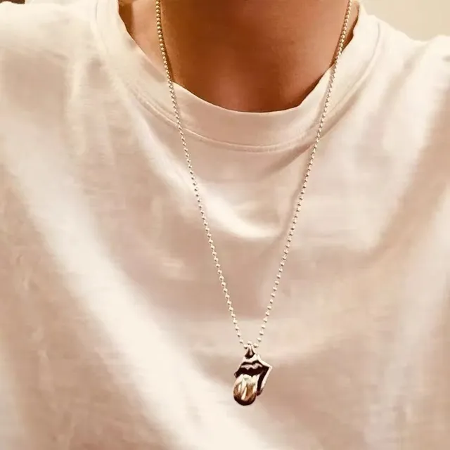 Chrome Hearts Collier Argenté Sculptural Haut Poli 4