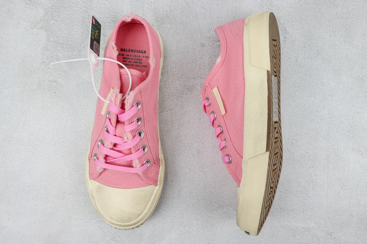 Converse Chuck Taylor All Star 粉色帆布休闲鞋 3