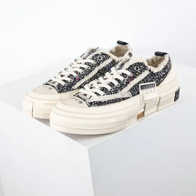 Converse Tweed Colar De Shearling Tênis Lifestyle De Baixo 2