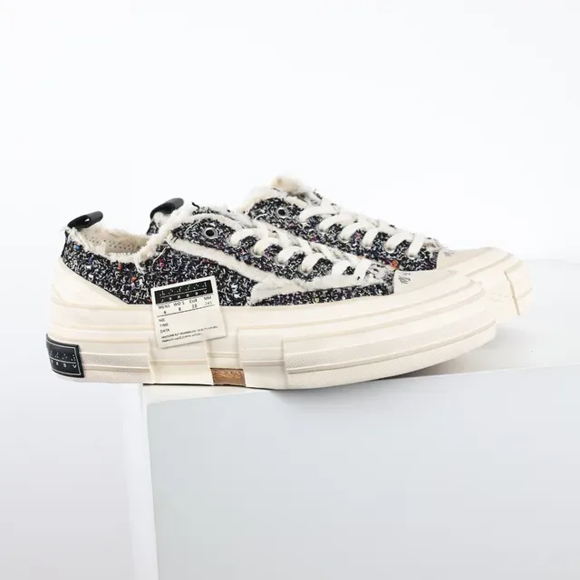 Converse Tweed Colar De Shearling Tênis Lifestyle De Baixo 3