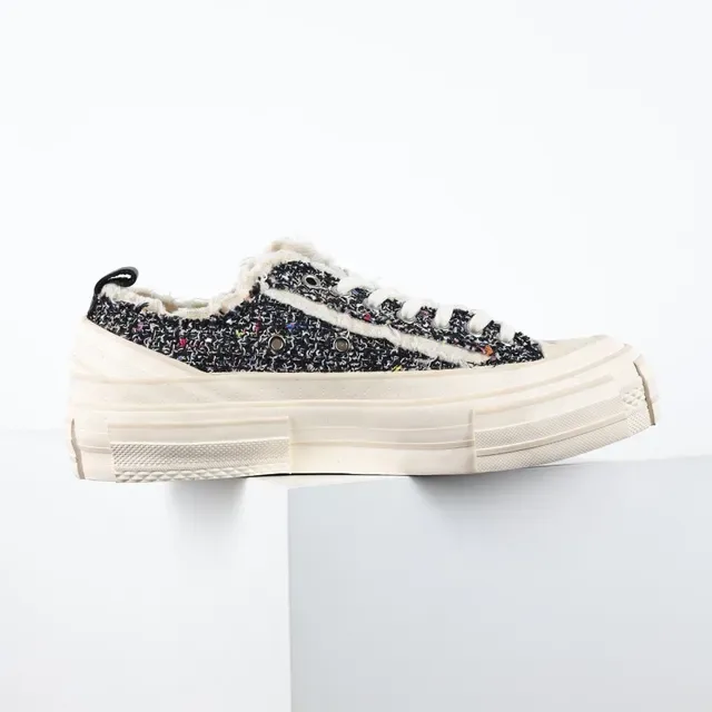Converse Tweed Colar De Shearling Tênis Lifestyle De Baixo 7