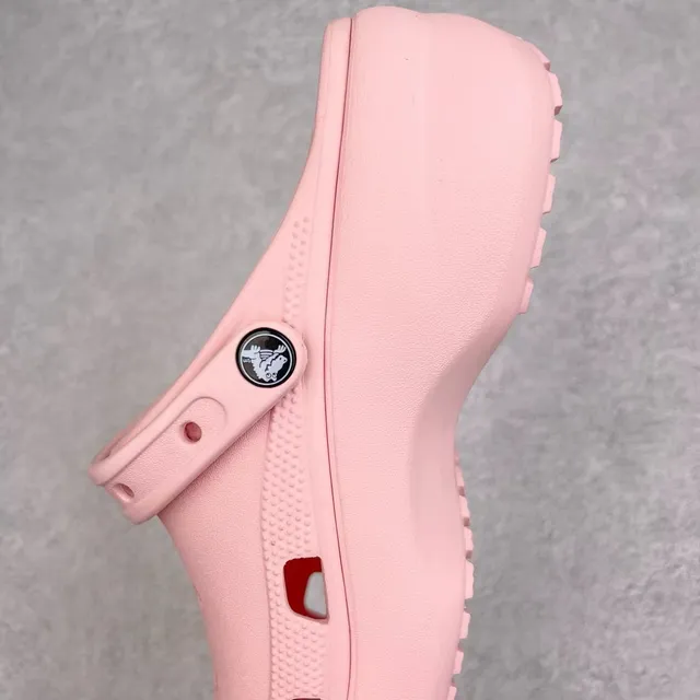 Crocs Echo Clog গোলাপি প্ল্যাটফর্ম clog 4