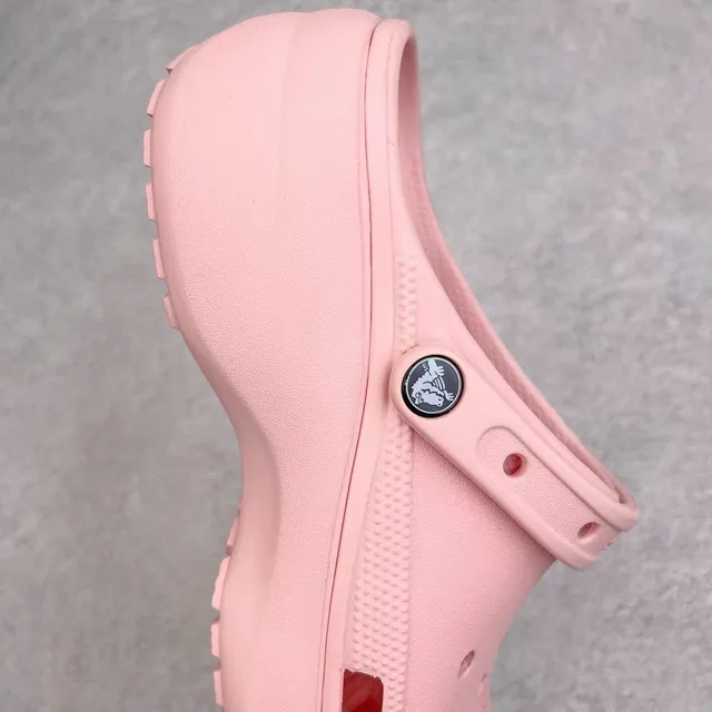Crocs Echo Clog গোলাপি প্ল্যাটফর্ম clog 5