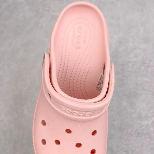 Crocs Echo Clog গোলাপি প্ল্যাটফর্ম clog 6
