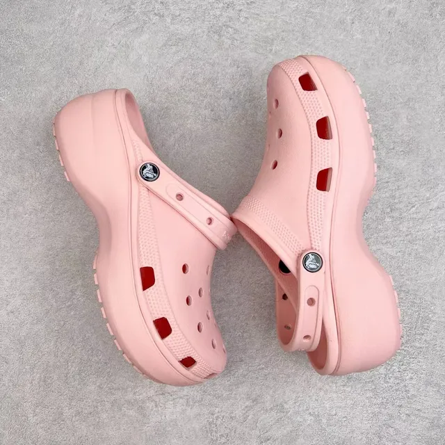 Crocs Echo Clog গোলাপি প্ল্যাটফর্ম clog 8