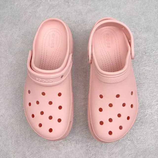 Crocs Echo Clog গোলাপি প্ল্যাটফর্ম clog 9