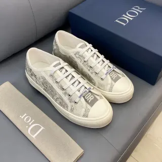 Dior B23 कैनवास प्रिंट लो-टॉप लाइफस्टाइल स्नीकर्स